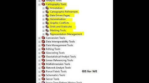 شرح جميع Cartography Tools في صندوق ArcToolbox في برامج ArcGIS | طريقة استخدام كل أدوات رسم الخرائط|