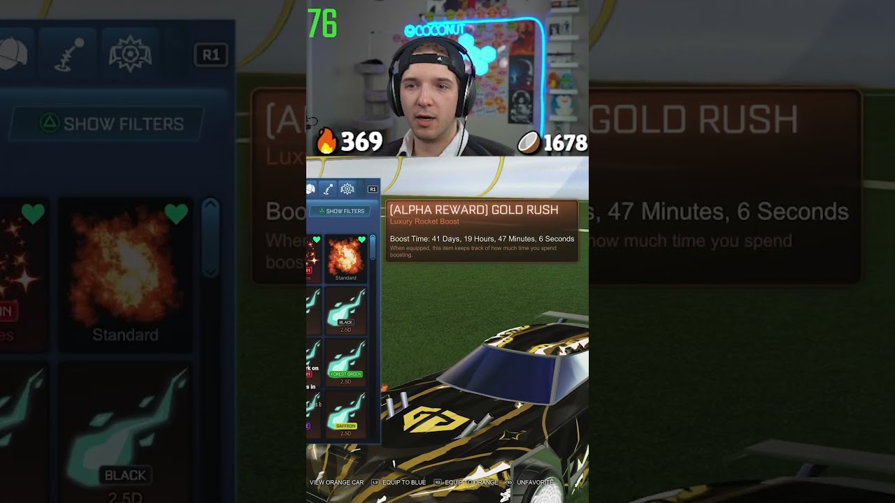 Rocket League Top Aura Moment