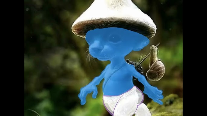 3D file The Smurfs 3D Model - Brainy Smurf fan art printable model