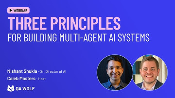 Three Principles for Building Multi-Agent AI Systems