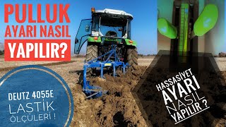 Deutzfahr 4055e Hidrolik kol ayarı nasıl yapılır? / Orta kol nereye takılmalı? / Savrukoğlu pulluk