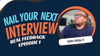 Real Job Interviews with Expert Feedback | Episode 1