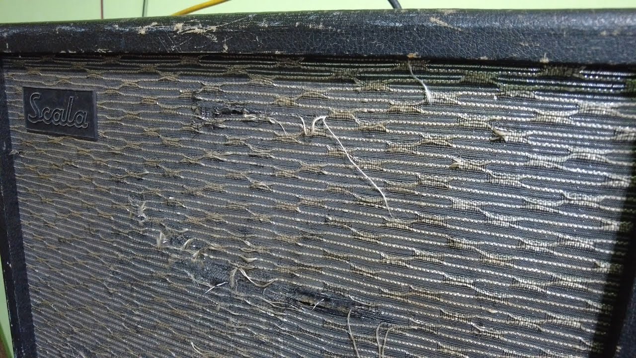 Dallas Scala Guitar Amplifier Needs Work YouTube