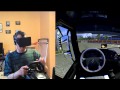 Euro truck simulator 2 с очками Oculus Rift (виртуальная реальность)