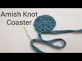 DIY Round Amish Knot Coasters