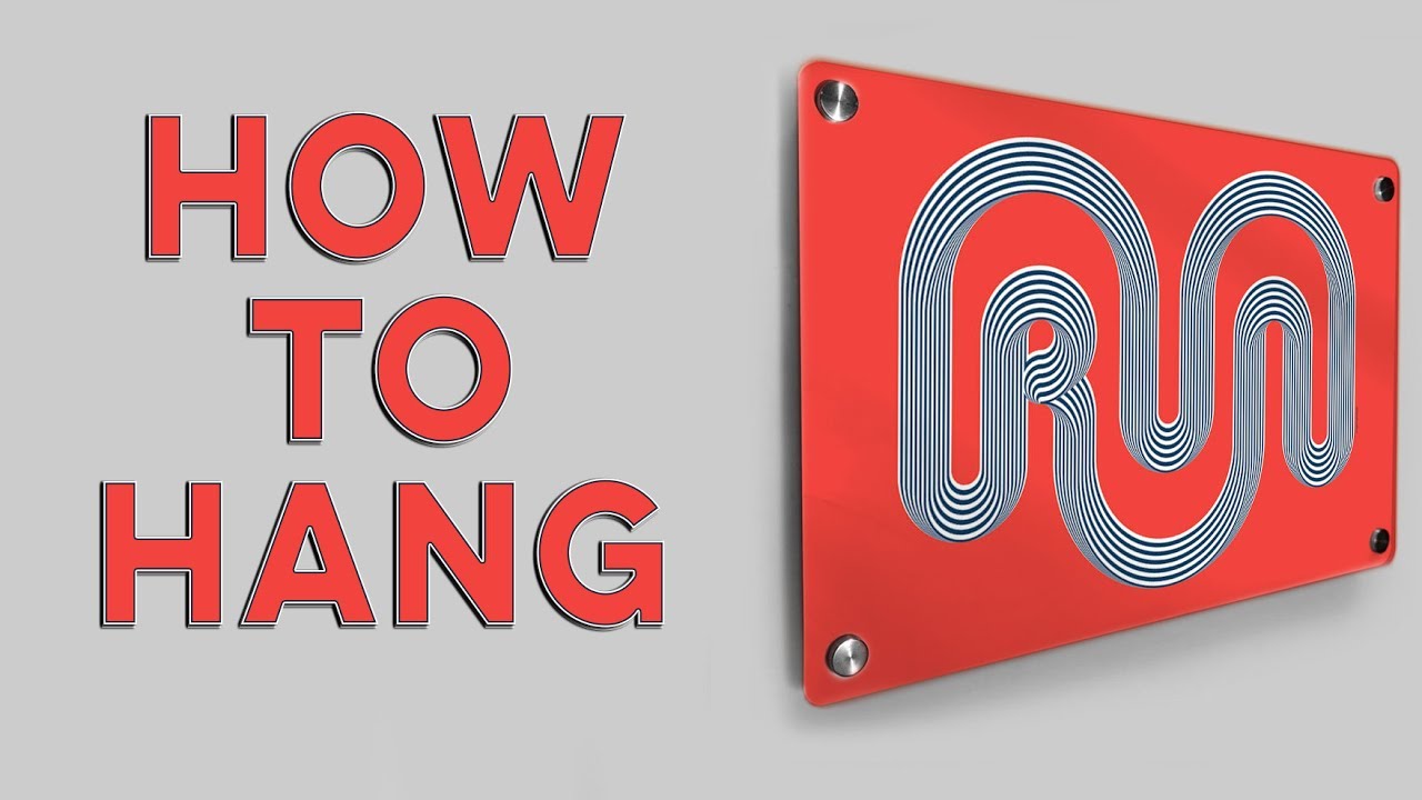 Hanging Running Metal Wall Art Panels
