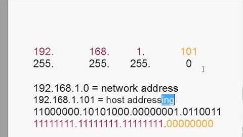 Subnetting, Cisco CCNA, IP Addresses, Netmasks   Binary  Part 4   Free Computer Science Video Lectur