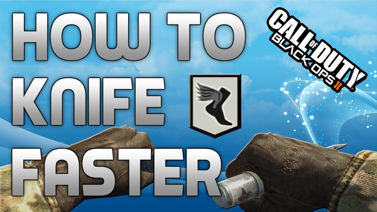 BO2: How To Knife Faster! (Tips and Tricks) - YouTube