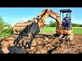 Messing with the Excavator &amp; Planting the Garden