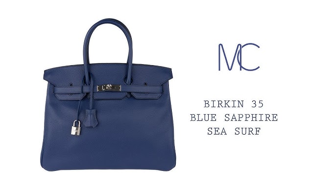 Best Cheap Replica Hermes Birkin 35cm Bag In Navy Blue
