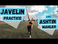 How to throw the JAVELIN | Practice with Ashtin (Zamzow) Mahler