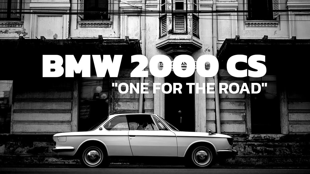 BMW 2000 CS รถประกอบภาพยนตร์ one for the road 