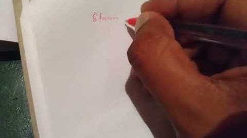 Strain displacement relations