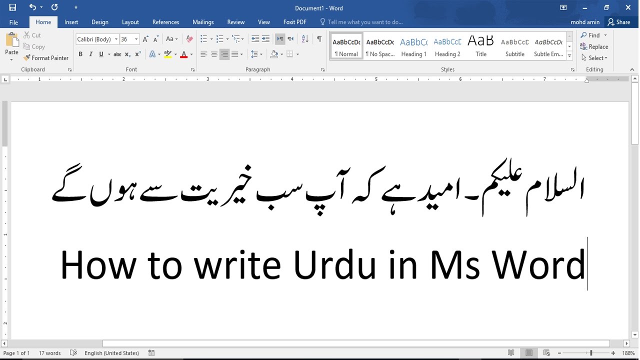 noori nastaliq font for ms word 2007