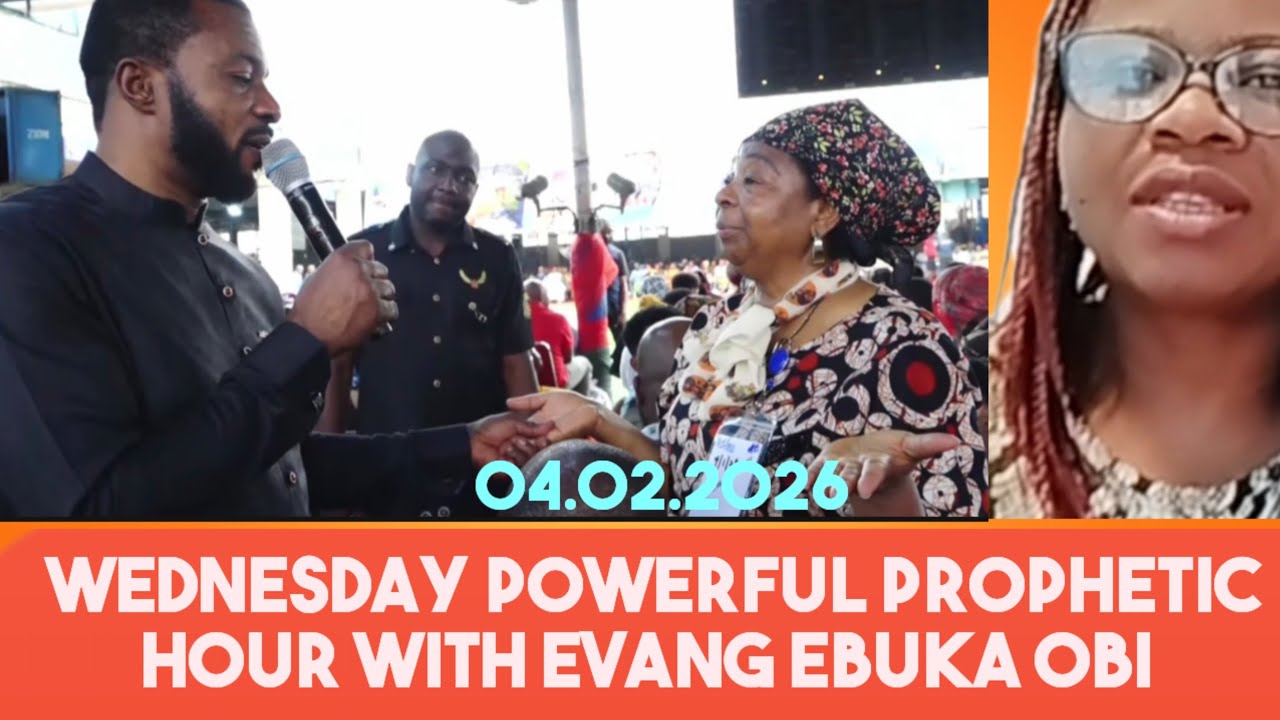 Wednesday Powerful Prophetic hour with Evang Ebuka Obi #zionprayermovementoutreachlive 