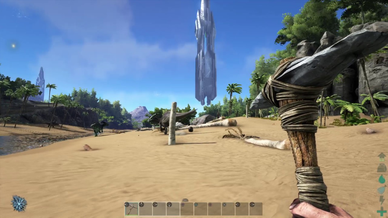 ARK: Survival Pro PS4 gameplay -