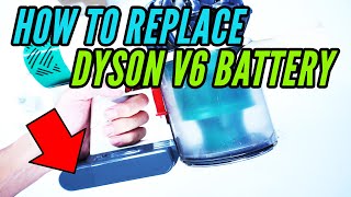 How to Replace Dyson V6 Battery #diy #techdiy