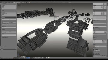 Modular Sci-Fi Set Wip 421 Blender 2.76