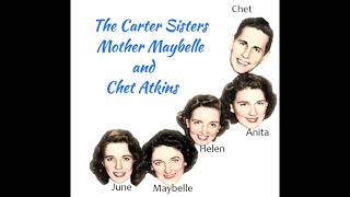 Debut Carter Sisters Mother Maybelle Chet Atkins Program 11 on KWTO ABC nationally syndicated 1950