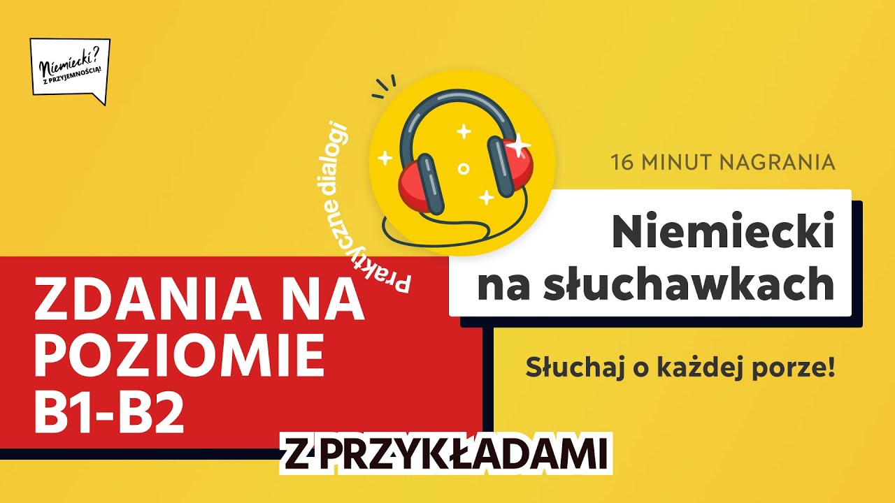 NAJWAŻNIEJSZE NIEMIECKIE PRZYMIOTNIKI w kontekstach