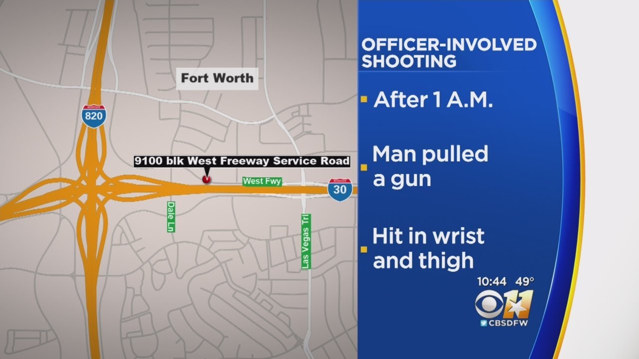 Police: Man Shot After Firing At Fort Worth Officers - YouTube