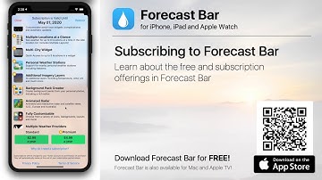 Forecast Bar for iOS - Subscriptions (13)
