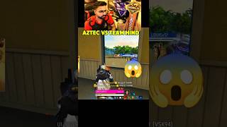 AZTEC VS TEAM HIND 😱 REVENGE #totalgaming #tgfoziajay #aztec #freefire #short