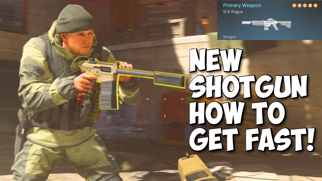 New Classified Shotgun! VLK Rogue - How To Earn Fast - Modern Warfare