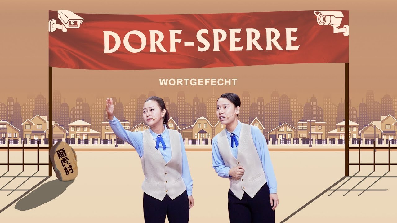 Wortgefecht der christlichen Kirche | Dorf-Sperre