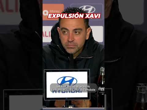 XAVI sobre su EXPULSIÓN en el ATLÉTICO MADRID 3 - BARCELONA 0