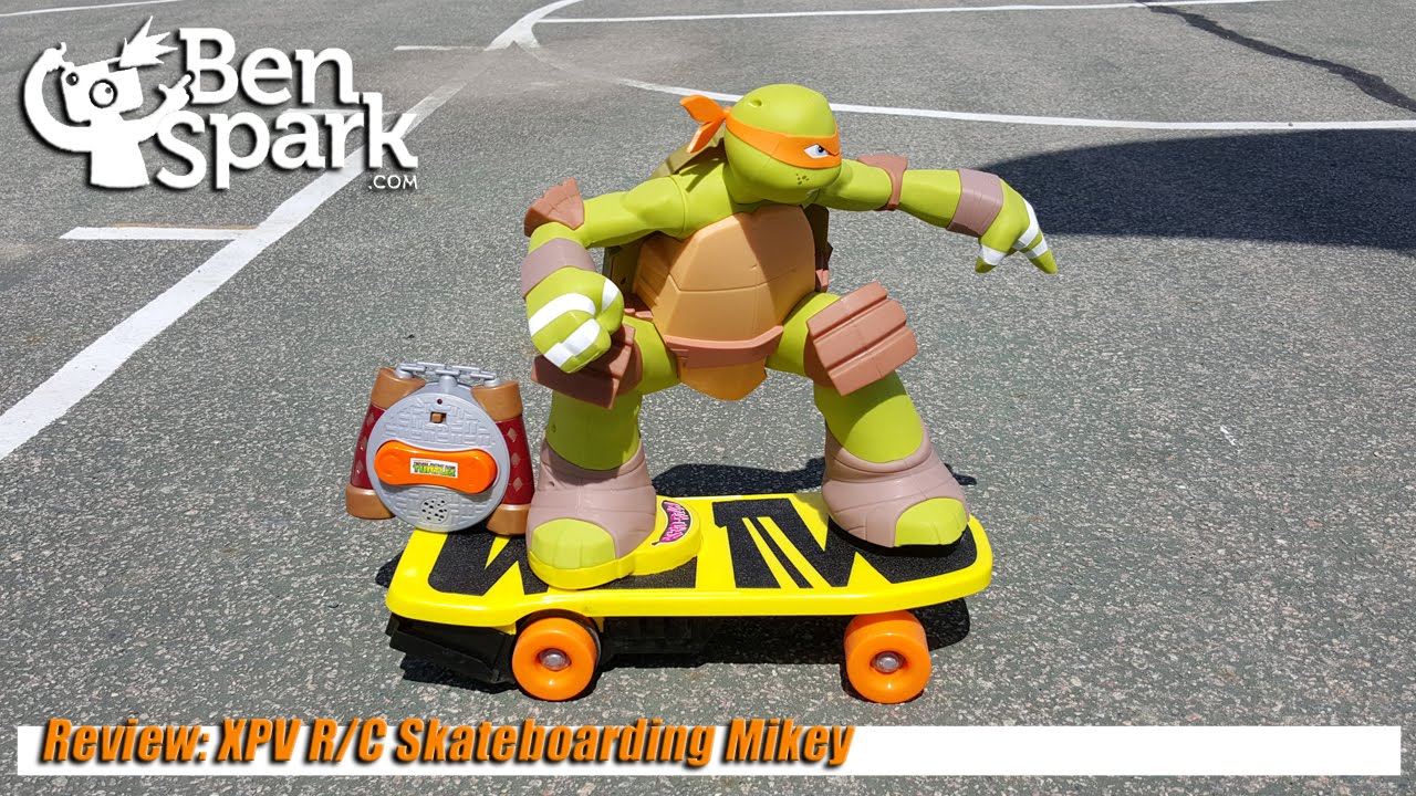 of the XPV R/C Skateboarding Mikey from Jakks - YouTube