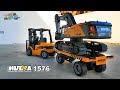 HUINA Forklift 1577 & Trailer 578 | RC Construction | Unboxing & First Drive | Cars Trucks 4 Fun