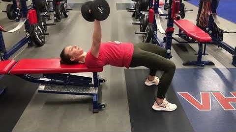 Half off single arm DB bench press