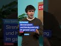 Am Samstag: Sirenenalarm und Handywarnung im ganzen Land