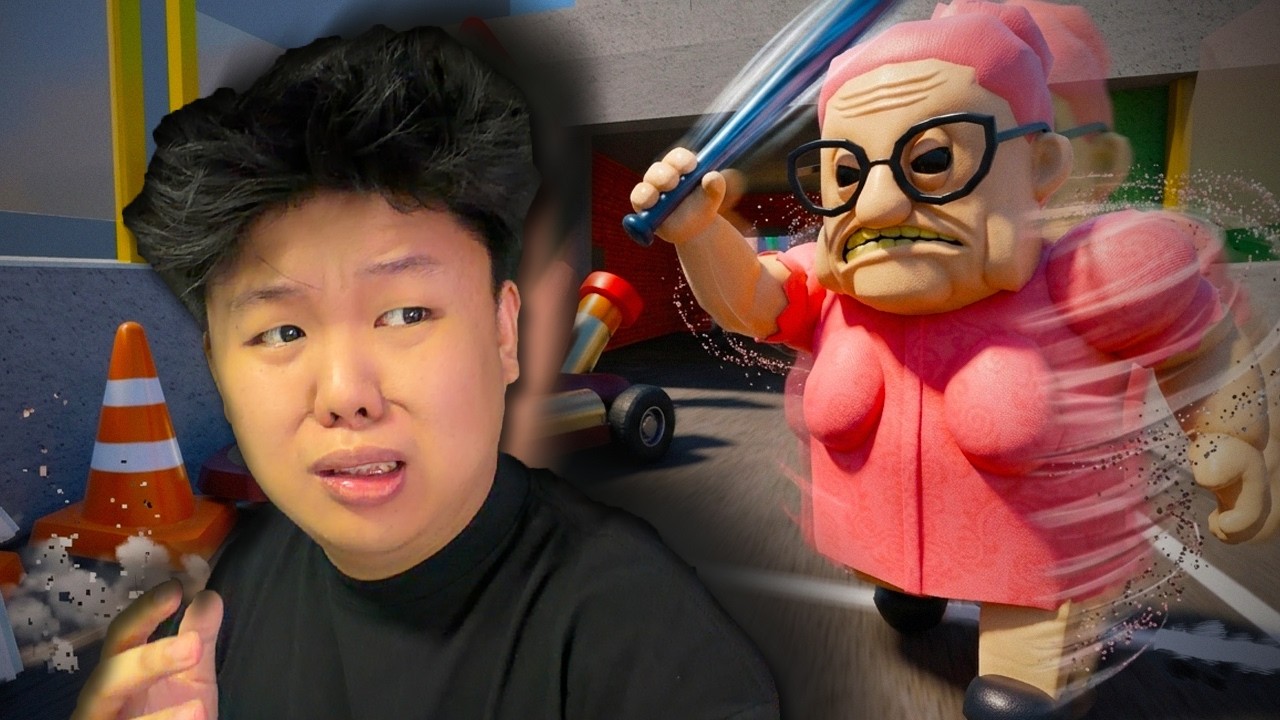 AKU MAIN ROBLOX BARRA'S GRANNY HOUSE!!