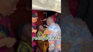 Alex Otti shared a deeply emotional moment with a blind woman who was happy with joy as she met him.