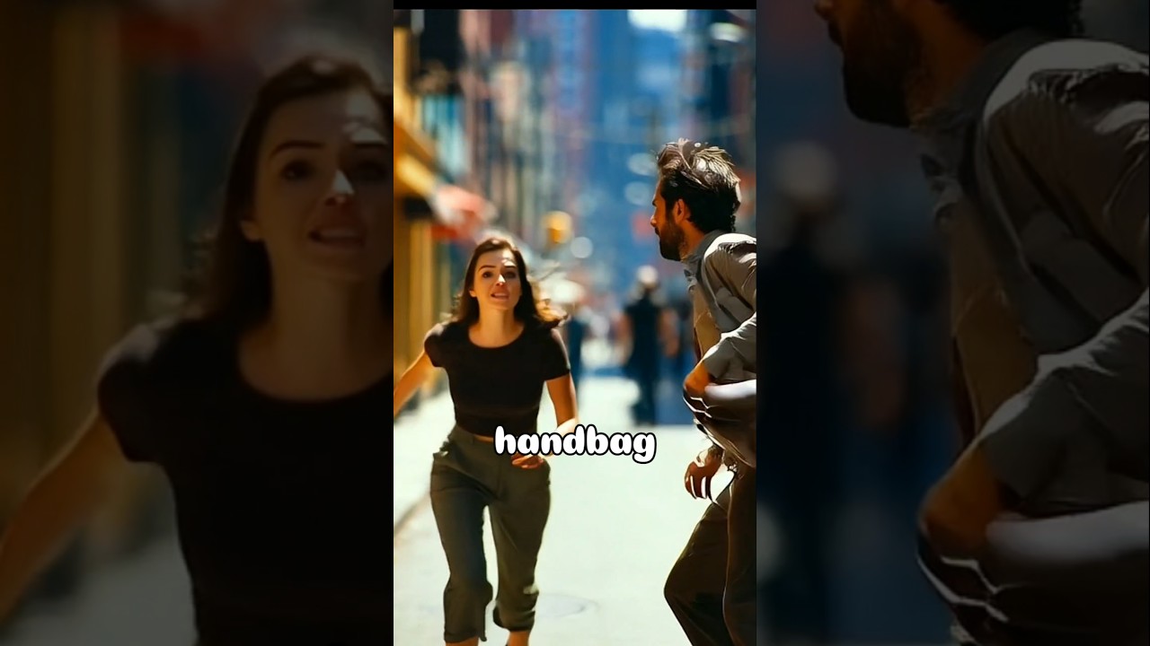 If Someone Snatches Your Handbag on an Empty Street, DO This Immediately 😁😳