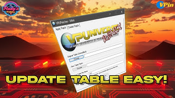 How To Use VPU Patcher System VPX