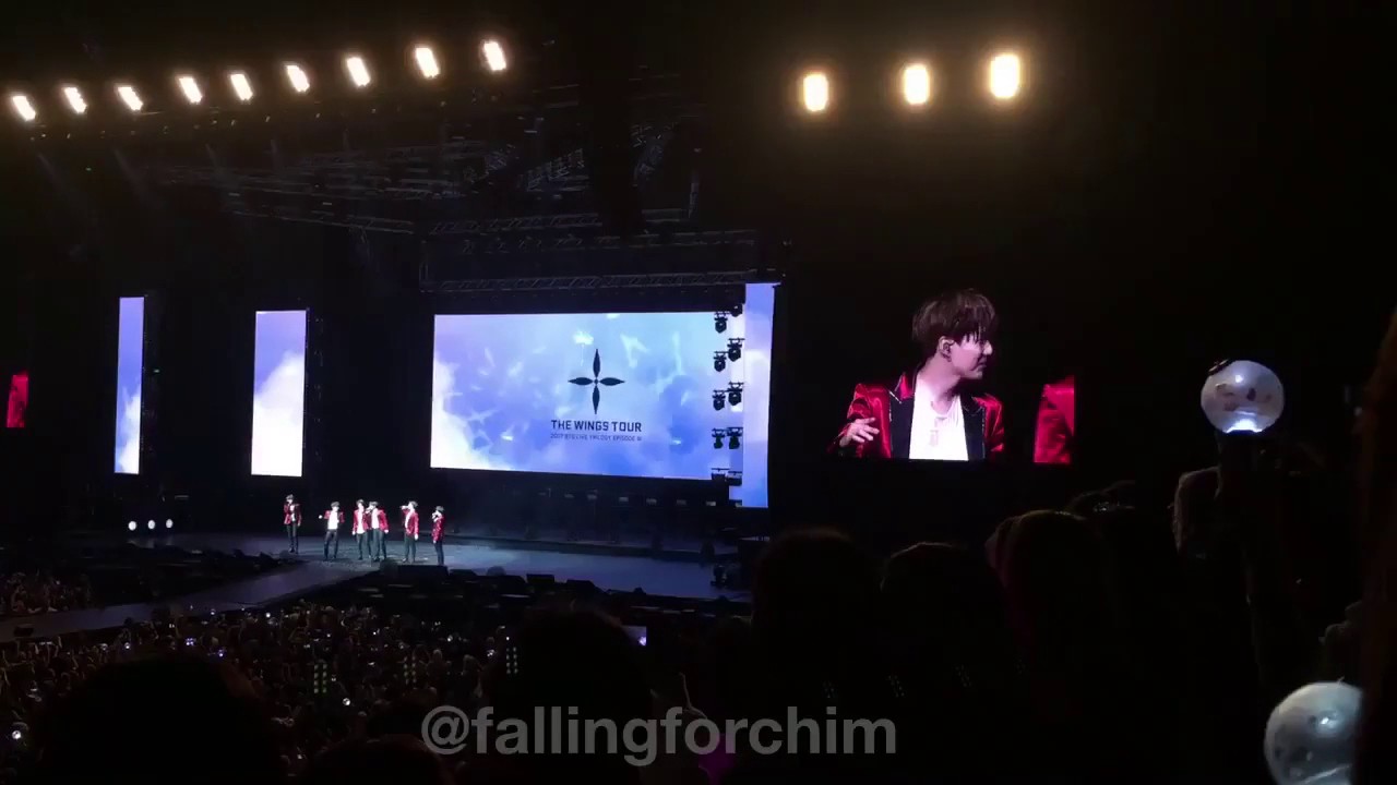 [170526] BTS The Wings Tour in Sydney Talk FANCAM - YouTube