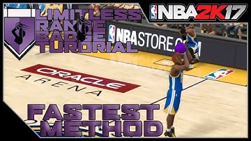 HOW TO GET LIMITLESS RANGE HALL OF FAME FASTEST WAY - NBA 2k17 Badge Tutorial