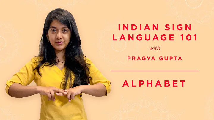1 - Indian Sign Language 101- Alphabet