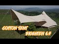 รีวิว Naturehike Cotton Tent Brighten 6.4  | The Nita