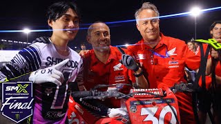 видео: Финал SMX 250SMX: лучшие моменты | Лас-Вегас, Невада, Стрип на Las Vegas Motor Speedway | 20 сент... картинка: Финал SMX 250SMX: лучшие моменты | Лас-Вегас, Невада, Стрип на Las Vegas Motor Speedway | 20 сент...