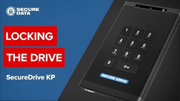 SecureDrive KP - Locking the Drive - Video Tutorial