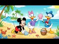 Mickey Mouse Enjoys A Relaxing Summer Beach Adventure With Friends 🌊😊 | Mickey Mouse Animation