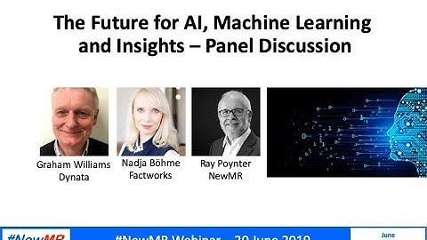 Applying Machine Learning to Market Research   Panel Discussion
