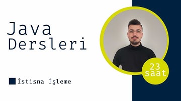 94) İstisna İşleme Örneği - Efsane Java Dersleri (Exception Handing)