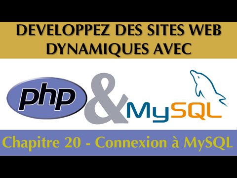 Tutoriel / Cours Complet PhP & MySQL [Ch 20/27] : Connexion à MySQL et création de BDD