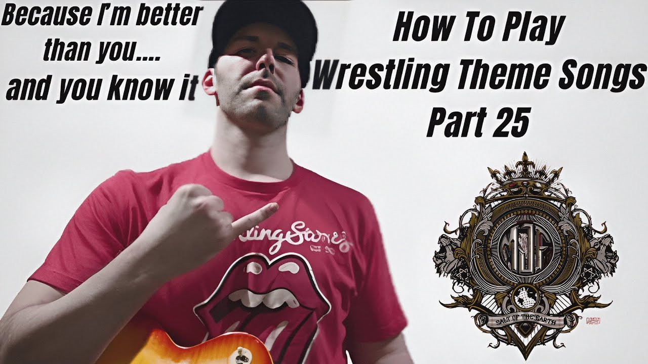 How To Play Wrestling Theme Songs, Part 25 [Guitar Lesson] YouTube
