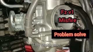 yamaha fz engine misfire problem
